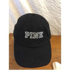 VICTORIA&apos;S SECRET PINK SOFT WOOL CAP BASEBALL HAT Black Nwt  eb-47759673